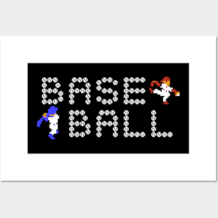 Pixel Baseball Posters and Art